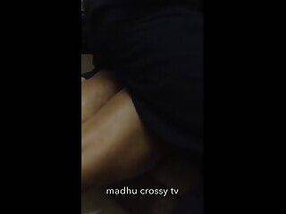 Indian madhu crossy anal cumshot with foreign top - ashemaletube.com - India