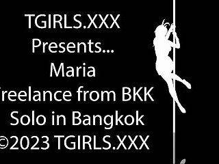 Ladyboy Solo - Maria - TGIRLS.XXX: BEAUTIFUL MARIA - ashemaletube.com