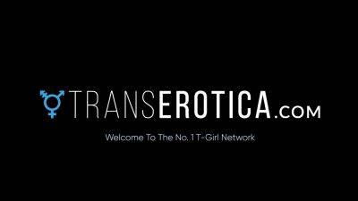 TRANSEROTICA Blonde Trans Lianna Lawson Rides Huge Dick - drtvid.com